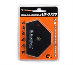 Магнитный держатель FIX-3 PRO для сварки 6-ти углов. Максимальное усилие 11 кг - фото 6786
