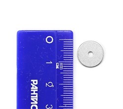 Неодимовый магнит кольцо 12-2х1 мм - фото 7188
