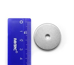 Неодимовый магнит кольцо 30-5х5 мм - фото 7205
