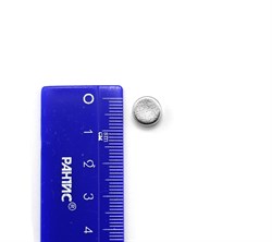 Неодимовый магнит диск 9х4 мм N42 - фото 7889