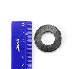 Неодимовый магнит кольцо 35-25х3 мм - фото 8232