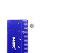 Неодимовый магнит диск 5х3 мм - фото 8812