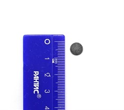 Неодимовый магнит диск 8х1 мм, N33, Zn - фото 9476