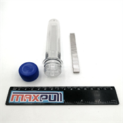 Неодимовые магниты 10х5х2 мм, прямоугольники, MaxPull, набор 50 шт. в тубе